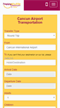Mobile Screenshot of happyshuttlecancun.com